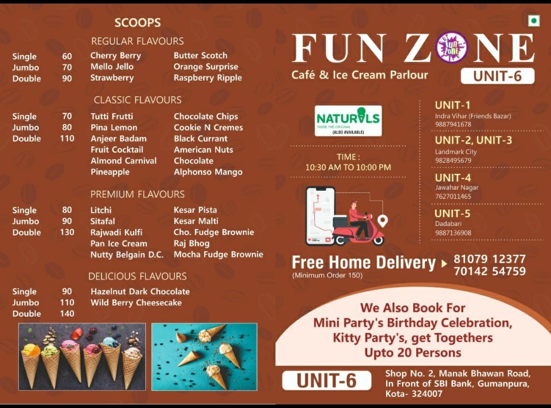 FUN ZONE UNIT 6