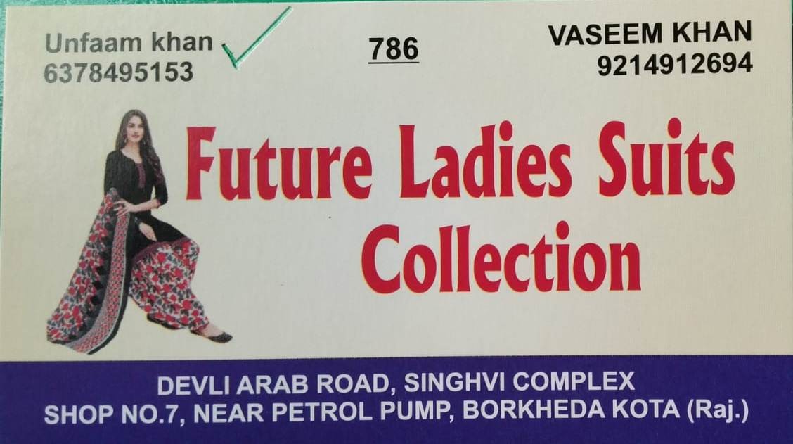 FUTURE LADIES SUITS COLLECTION