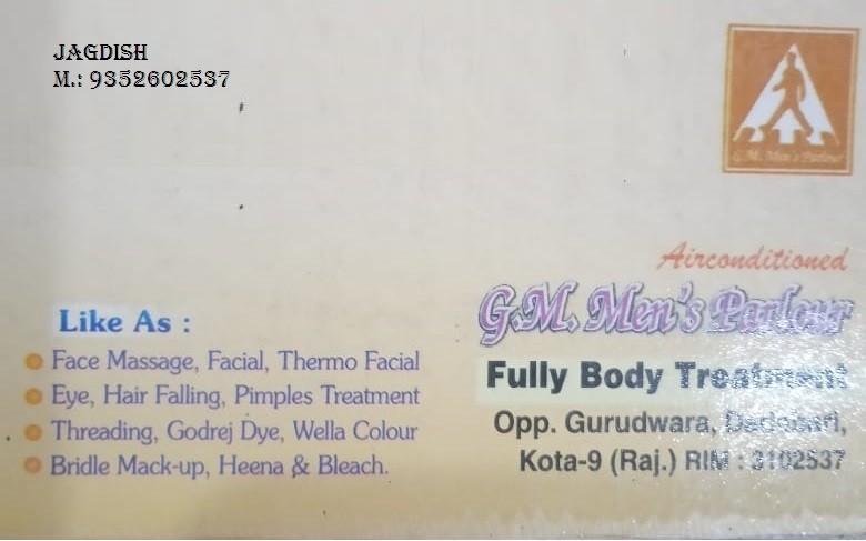 G.M. MENS PARLOUR