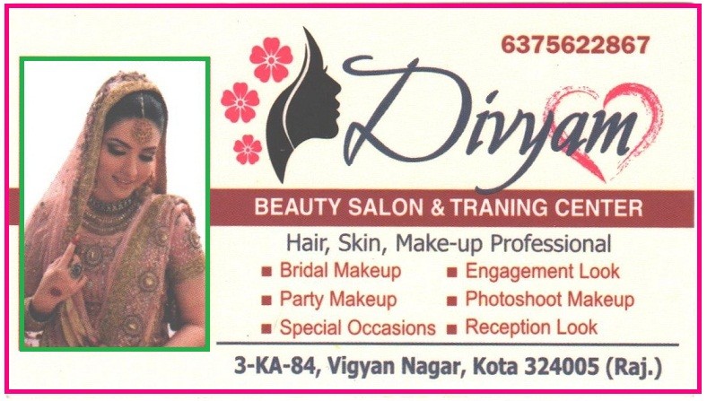 DIVYAM BEAUTY SALOON AND TRAINING CENTER 